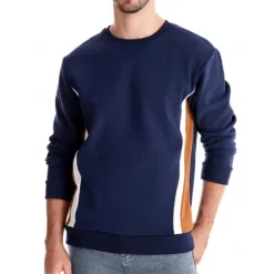 Men's Golf Pullover Sweatshirt Navy Blue Brown Green Long Sleeve Top Golf Attire Clothes Outfits Wear Apparel