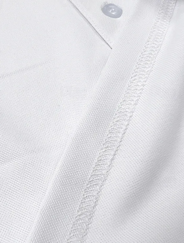 Men's Golf Shirt Golf Polos Shirts Work Casual Lapel Short Sleeve Basic Modern Plain Buttons Spring & Summer Regular Fit Black White Yellow Red Navy Blue Royal Blue Golf Shirt