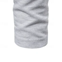 Men's Golf Shirt Golf Polo Work Casual Lapel Long Sleeve Basic Modern Color Block Embroidery Patchwork Embroidered Spring & Fall Regular Fit Depression Green Black White Red Navy Blue Royal Blue