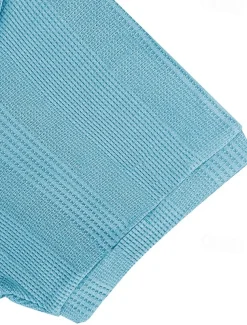 Men's Golf Shirt Golf Polos Shirts Work Casual Lapel Short Sleeve Basic Modern Plain Patchwork Buttons Summer Regular Fit claret Black White Light Grey Khaki Light Blue Golf Shirt