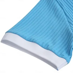 Men's Golf Shirt Knit Polo Work Casual Ribbed Polo Collar Classic Short Sleeve Basic Modern Color Block Ribbed Spring & Summer Regular Fit White Yellow Blue Green Gray Golf Shirt