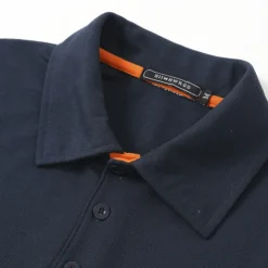 Men's Golf Shirt Polo Casual Sports Classic Short Sleeve Basic Casual Solid Color Plain Button Front Summer Spring Regular Fit Apple Green Light Pink Golden yellow Lake blue Yellow and Navy Black