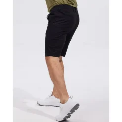 Men's Golf Shorts Black Pink Burgundy Bottoms Golf Attire Clothes Outfits Wear Apparel