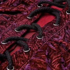 Men's Gothic Ruffles Loosed Velvet Shirts Punk & Gothic Medieval Steampunk Vampire Cosplay Costume Halloween Party