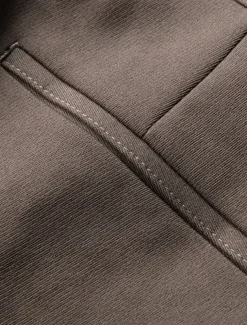 Men's Graduation Dress Pants Trousers Chinos Buttons Pocket Solid Color Comfort Formal Party Work Fashion Classic Style Black Coffee Micro-elastic