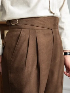 Men's Graduation Dress Pants Trousers Chinos Pocket Solid Color Comfort Formal Party Work Fashion Classic Style Black Khaki Micro-elastic