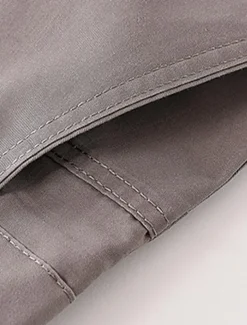 Men's Graduation Trousers Chinos Chino Pants Pocket Plain Comfort Breathable Outdoor Daily Going out Fashion Casual Black Khaki