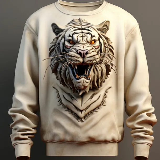 Men's Graphic Animal Sweatshirts Golf Pullover Sweatshirt Long Sleeve Sweatshirt Crew Neck Fashion Daily Casual 3D Print Vacation Holiday Going out Print Spring & Fall