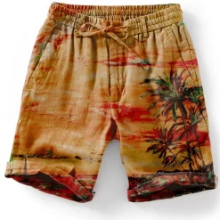 Men's Graphic Coconut Tree Summer Shorts Beach Shorts Mid Waist Streetwear Hawaiian Designer Casual Daily Holiday Elastic Waist Drawstring Designer Clothing Apparel