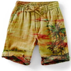 Men's Graphic Coconut Tree Summer Shorts Beach Shorts Mid Waist Streetwear Hawaiian Designer Casual Daily Holiday Elastic Waist Drawstring Designer Clothing Apparel