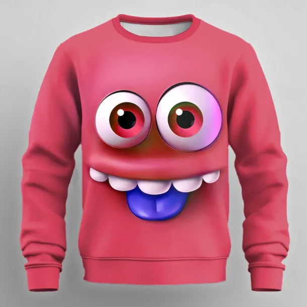 Men's Graphic 3D Sweatshirt Sweatshirt Long Sleeve Sweatshirt Crew Neck Fashion Cool Casual 3D Print Party Streetwear All Seasons