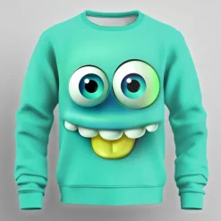 Men's Graphic 3D Sweatshirt Sweatshirt Long Sleeve Sweatshirt Crew Neck Fashion Cool Casual 3D Print Party Streetwear All Seasons