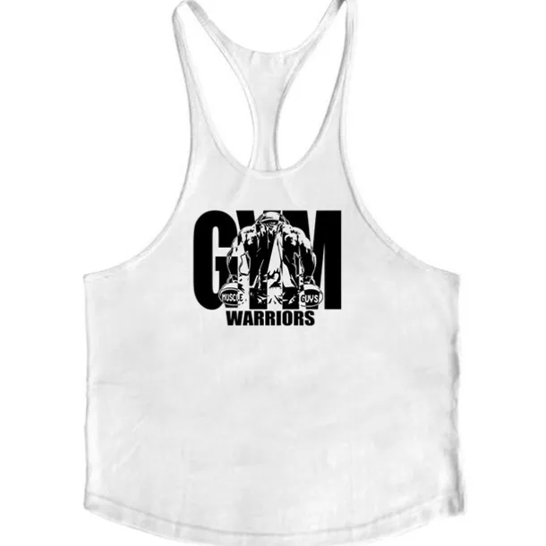 Men's Graphic Letter Tank Top Vest Top Undershirt Racer Back Tank Top Sleeveless T shirt U Neck Shirt Fashion Muscle Workout Vacation Sport Daily Black White Yellow Summer Clothing Apparel M L XL XXL
