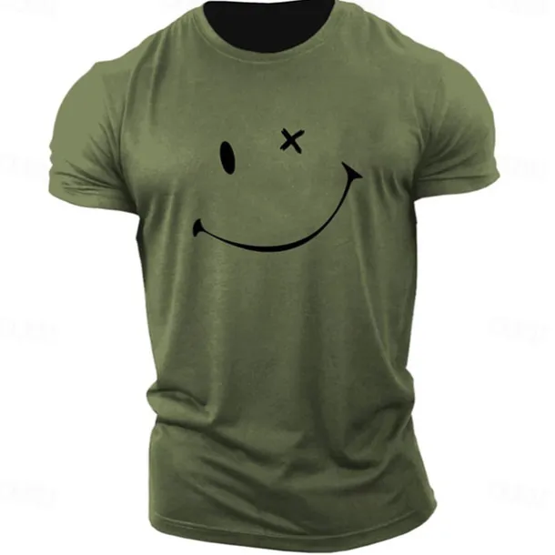 Men's Graphic Prints abstract T Shirt Graphic Tee 100% Cotton Short Sleeve Graphic Shirt Heather Gray Black White Comfortable Tee Outdoor Street Fashion Designer Clothing