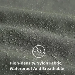 Men's Graphic Prints Mountain Jacket Raincoat Shell Jacket Waterproof Lightweight Casual Sports Outdoor Camping & Hiking Embroidered Side Pockets Zip Front Fall Winter Hooded Long Sleeve Black Green