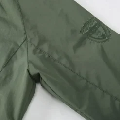 Men's Graphic Prints Mountain Jacket Raincoat Shell Jacket Waterproof Lightweight Casual Sports Outdoor Camping & Hiking Embroidered Side Pockets Zip Front Fall Winter Hooded Long Sleeve Black Green