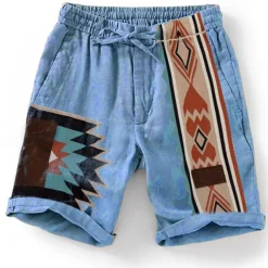 Men's Graphic Shorts Summer Shorts Beach Shorts Mid Waist Streetwear Hawaiian Designer Casual Daily Holiday Elastic Waist 3D Print Drawstring Designer Clothing Apparel