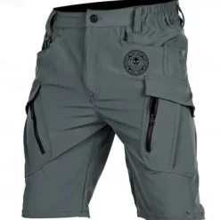 Men's Graphic Skull Geometric Pattern Cargo Shorts Mid Waist Sports Fashion Designer Outdoor Sports Outdoor Casual 6 Pocket Designer Clothing Apparel