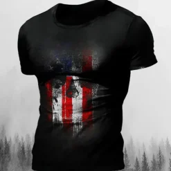 Men's Graphic Skulls T Shirt Halloween Shirt Tee Short Sleeve T shirt 3D Print Crew Neck Shirt Vintage Fashion Designer Outdoor Casual Daily Black Yellow Blue Spring & Summer Clothing Apparel S M L