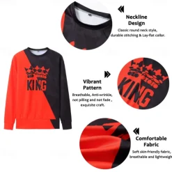 Men's Graphic Splicing 2pcs 3D Sweatshirt Sets Tracksuit Long Sleeve Long pants Crew Neck Streetwear Sportswear Basic Sports & Outdoor Casual Sports Print Spring Fall Black And White Black Yellow