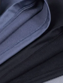 Men's Gym Shirt Fitness Shirt Long Sleeve Shirt Crew Neck Long Sleeve Sports & Outdoor Vacation Going out Casual Daily Quick dry Breathable Soft Plain Black / White Black Activewear Fashion Sport