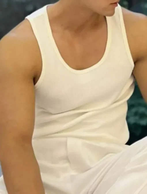 Men's GYM Tank Running Tank Workout Tank Men Tops Crew Neck Sleeveless Sports & Outdoor Vacation Going out Casual Daily Quick dry Moisture Wicking Breathable Soft Plain Black White Activewear Fashion