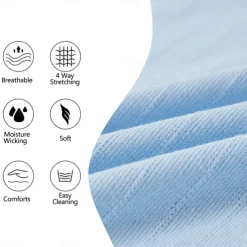 Men's Henley Shirt Short Sleeve Shirt Ribbed Knit tee Tee Top Short Sleeve Solid Color Daily Hawaiian Buttons Henley Outdoor Street Causal Summer Light Blue White Brown Henley T-Shirt