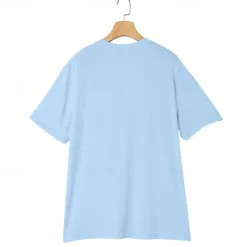 Men's Henley Shirt Short Sleeve Shirt Ribbed Knit tee Tee Top Short Sleeve Solid Color Daily Hawaiian Buttons Henley Outdoor Street Causal Summer Light Blue White Brown Henley T-Shirt