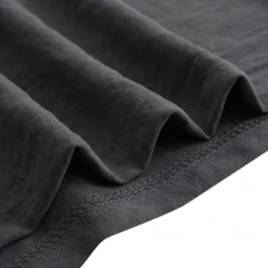 Men's Henley Shirt Tee Top Short Sleeves Plain Fashion Designer Basic Buttons V Neck V Neck Vacation Street Going out Summer Black White Light Blue Henley T-Shirt