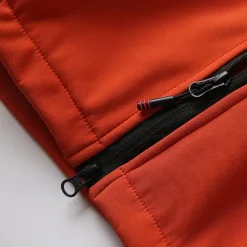 Men's Hiking Fleece Jacket Winter Outdoor Thermal Warm Fleece Lining Waterproof Windproof Fleece Jackets Full Zip Climbing Camping / Hiking / Caving Traveling Black Army Green Navy Blue Orange