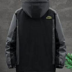 Men's Hiking Fleece Jacket Winter Outdoor Waterproof Warm Soft Comfortable Fleece Jackets Full Zip Camping / Hiking / Caving Traveling Winter Sports Black Army Green Red Blue