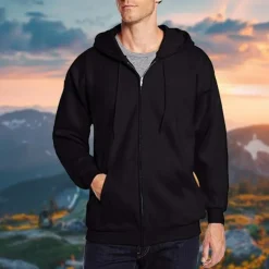 Men's Hiking Jacket Hiking Fleece Jacket Winter Outdoor Patchwork Warm Soft Comfortable Fleece Jackets Full Zip Climbing Camping / Hiking / Caving Traveling Dark Grey Black Red Blue Light Grey