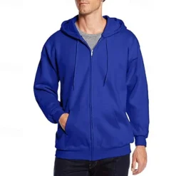 Men's Hiking Jacket Hiking Fleece Jacket Winter Outdoor Patchwork Warm Soft Comfortable Fleece Jackets Full Zip Climbing Camping / Hiking / Caving Traveling Dark Grey Black Red Blue Light Grey