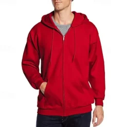 Men's Hiking Jacket Hiking Fleece Jacket Winter Outdoor Patchwork Warm Soft Comfortable Fleece Jackets Full Zip Climbing Camping / Hiking / Caving Traveling Dark Grey Black Red Blue Light Grey