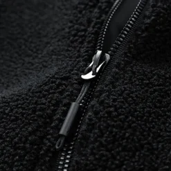 Men's Hiking Jacket Hiking Fleece Jacket Winter Outdoor Thermal Warm Fleece Lining Fleece Jackets Full Zip Climbing Camping / Hiking / Caving Traveling Dark Khaki Black Dark Blue Coffee