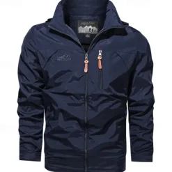 Men's Hiking Jacket Outdoor Windproof Lightweight Jacket Windbreaker Jacket Traveling Black Yellow Army Green Red Khaki