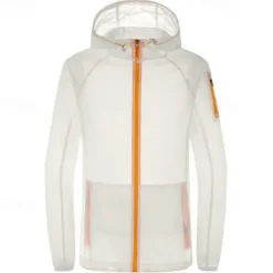 Men's Hiking Jacket Outdoor Sun Protection Breathable Lightweight Jacket Windbreaker Jacket Traveling Black White Pink Royal Blue Blue