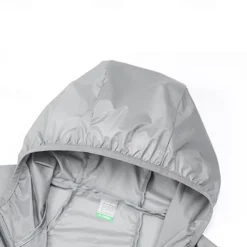 Men's Hiking Jacket Outdoor Sun Protection Breathable Multi-Pockets Front Zipper Lightweight Jacket Full Zip Beach White Blue Dark Blue Grey