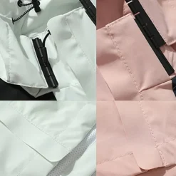 Men's Hiking Jacket Winter Outdoor Waterproof Windproof Front Zipper Lightweight Jacket Full Zip Camping / Hiking / Caving Black Blue Brown Beige