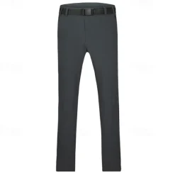 Men's Hiking Pants Trousers Solid Color Summer Outdoor Windproof Quick Dry Lightweight Breathable Bottoms Dark Gray Black Hunting Fishing Climbing S M L XL XXL / Wear Resistance