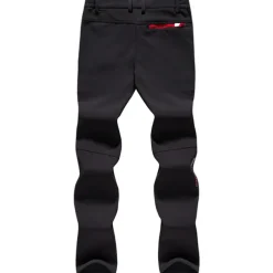 Men's Hiking Pants Trousers Fleece Lined Pants Softshell Pants Winter Outdoor Thermal Warm Windproof Fleece Lining Rain Waterproof Pants / Trousers Bottoms Elastic Waist Black Gray Softshell Hunting