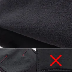 Men's Hiking Pants Trousers Fleece Lined Pants Softshell Pants Winter Outdoor Thermal Warm Windproof Fleece Lining Rain Waterproof Pants / Trousers Bottoms Elastic Waist Black Gray Softshell Hunting