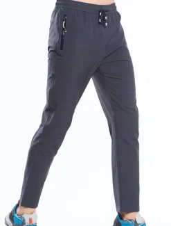 Men's Hiking Pants Trousers Summer Outdoor Comfort Multi-Pockets Quick Dry Lightweight Spandex Elastane Elastic Waistband Drawstring Zipper Pocket Pants / Trousers Bottoms Army Green Grey Khaki Black