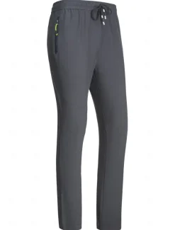 Men's Hiking Pants Trousers Summer Outdoor Comfort Multi-Pockets Quick Dry Lightweight Spandex Elastane Elastic Waistband Drawstring Zipper Pocket Pants / Trousers Bottoms Army Green Grey Khaki Black