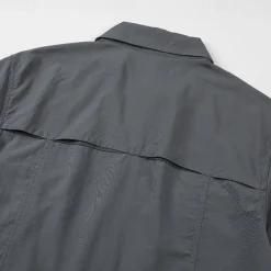 Men's Hiking Shirt Fishing Shirt Outdoor Long Sleeve UPF50+ UV Protection Breathable Quick Dry Sweat wicking Top Summer Spring Outdoor Fishing Daily Wear Black Army Green Khaki