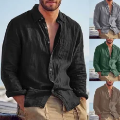 Men's Hiking Shirt Tee Tshirt Top Outdoor Breathable Lightweight Soft Comfortable Summer Spring Black Brown Green Fishing Climbing Running