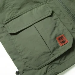 Men's Hiking Vest Hiking Fleece Vest Sleeveless Vest Outdoor Breathable Comfortable Pocket Polyester Black Army Green Khaki Hunting Fishing Climbing