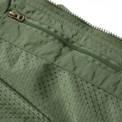 Men's Hiking Vest Hiking Fleece Vest Sleeveless Vest Outdoor Breathable Comfortable Pocket Polyester Black Army Green Khaki Hunting Fishing Climbing