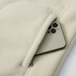 Men's Hiking Vest Hiking Fleece Vest Sleeveless Top Outdoor Thermal Warm Fleece Lining Comfortable Winter Pocket Polyester Dark Grey Black Dark Blue Hunting Fishing Climbing