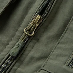 Men's Hiking Vest Hiking Fleece Vest Sleeveless Vest Outdoor Comfortable Breathable Pocket Polyester Black Army Green Khaki Hunting Fishing Climbing